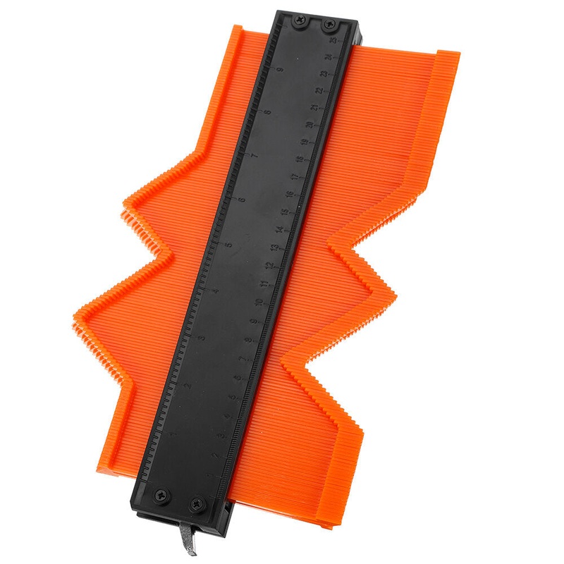 Lock Wider Contour Gauge Profile Tool Alloy Edge Shaping Irregular Wood Measure Ruler Laminate Tiles Meethulp Gauge