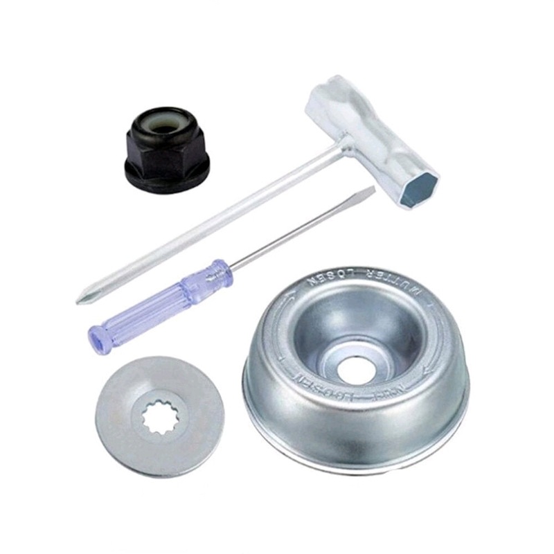 Steel Plate Lawn Mower Accessories Working Head Repair Kit Protective Cover Suit For Lawn Mowers And Weeders