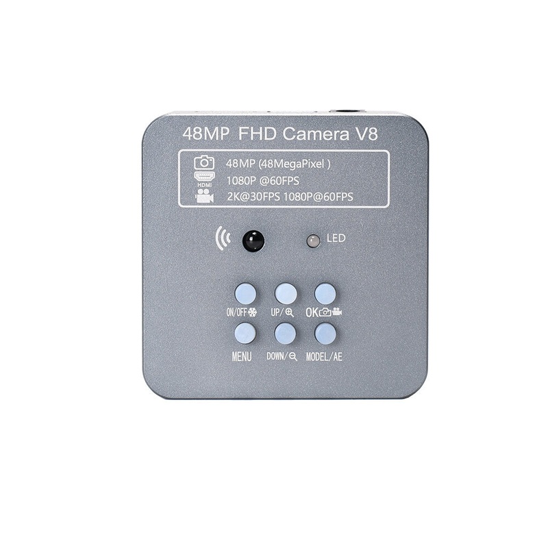 1080P 60FPS 2K 48MP HD Industrial Electronic Digital Video Microscope Camera Magnifier For Phone PCB Repair