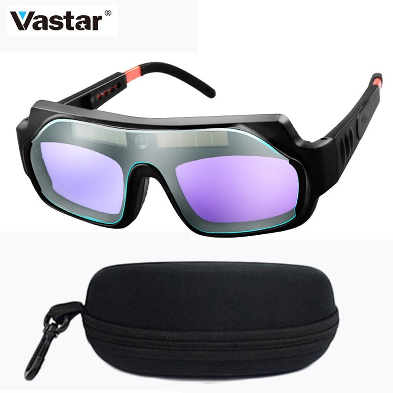 Automatic Darkening Dimming Welding Glasses Anti-glare Argon Arc Welding Glasses Welder Eye Protection Goggles Tools