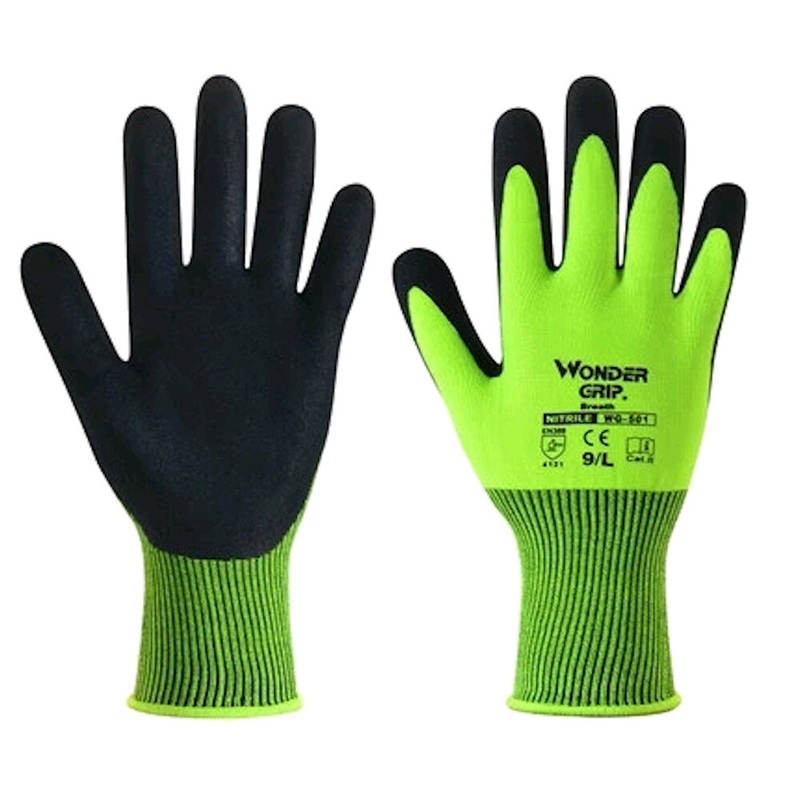 Garden Gloves Gardening Nitrile Rubber Gloves Quick Easy To Plant for Digging Planting Garden Tools