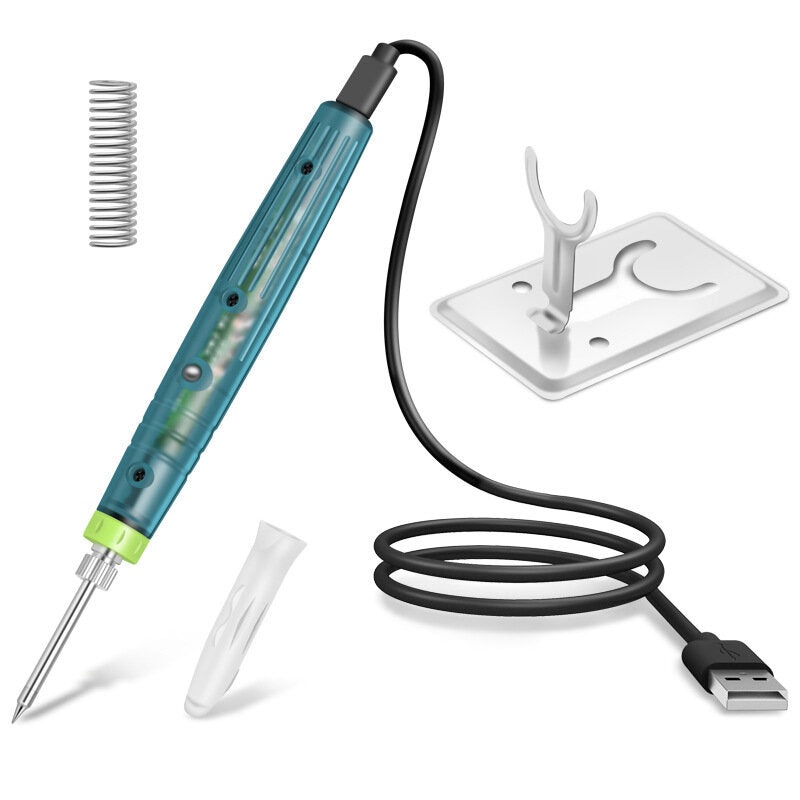 Handskit USB 5V Low Voltage Portable Soldering Iron Set Soldering Tools