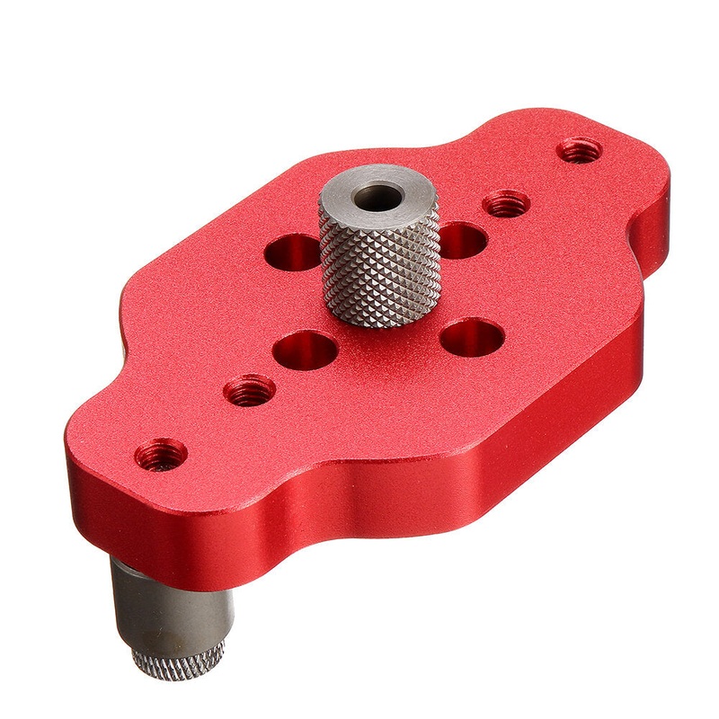 Mohoo X600-3 Self Centering Dowel Jig Dowel Punch Wood Dowelling Drill Guide Woodworking Hole Puncher Locator Carpentry Tool