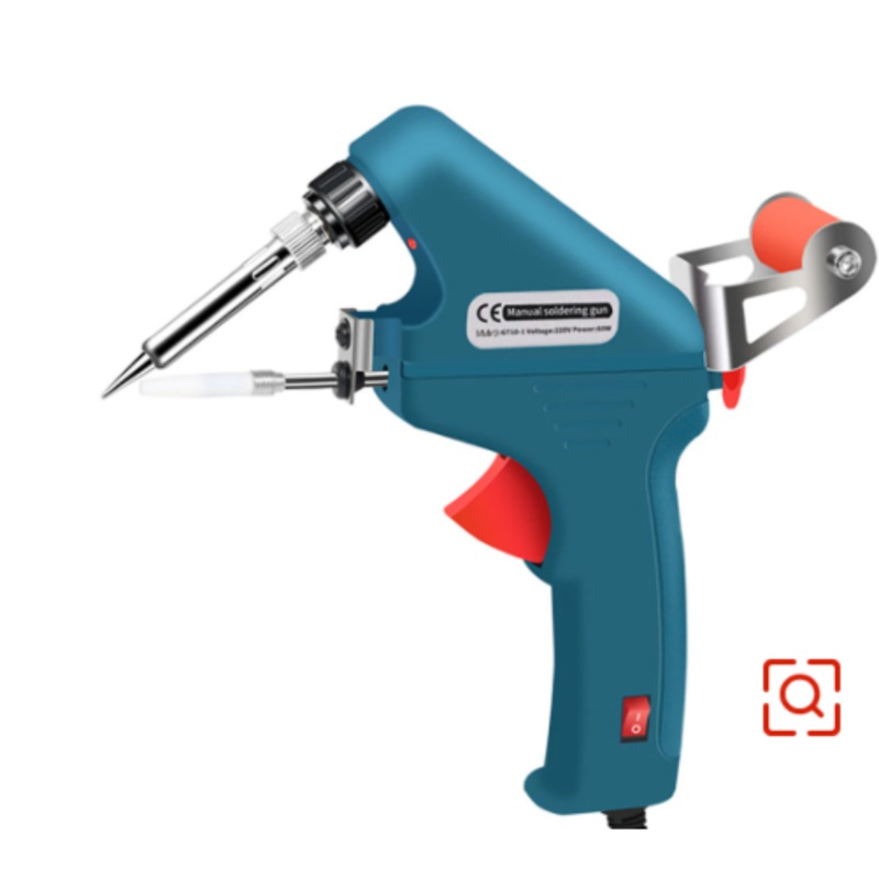 60W Electronic Welding Torch Kit Internal Heat Helping Hand Soldering Iron Set Automatic Tin Feeding Machine Power Repair Tools