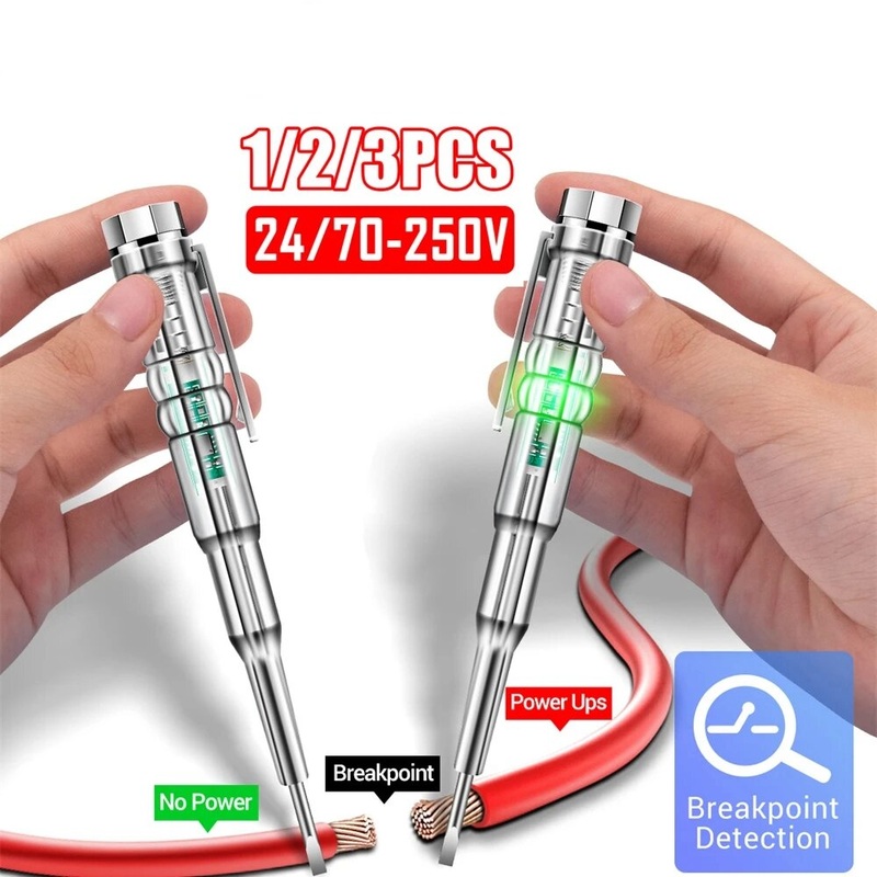 ANENG B14 Intelligent Voltage Tester Pen 24/70-250V Induction Power Detector Pen Electrical Screwdriver Indicator Circuit Tester