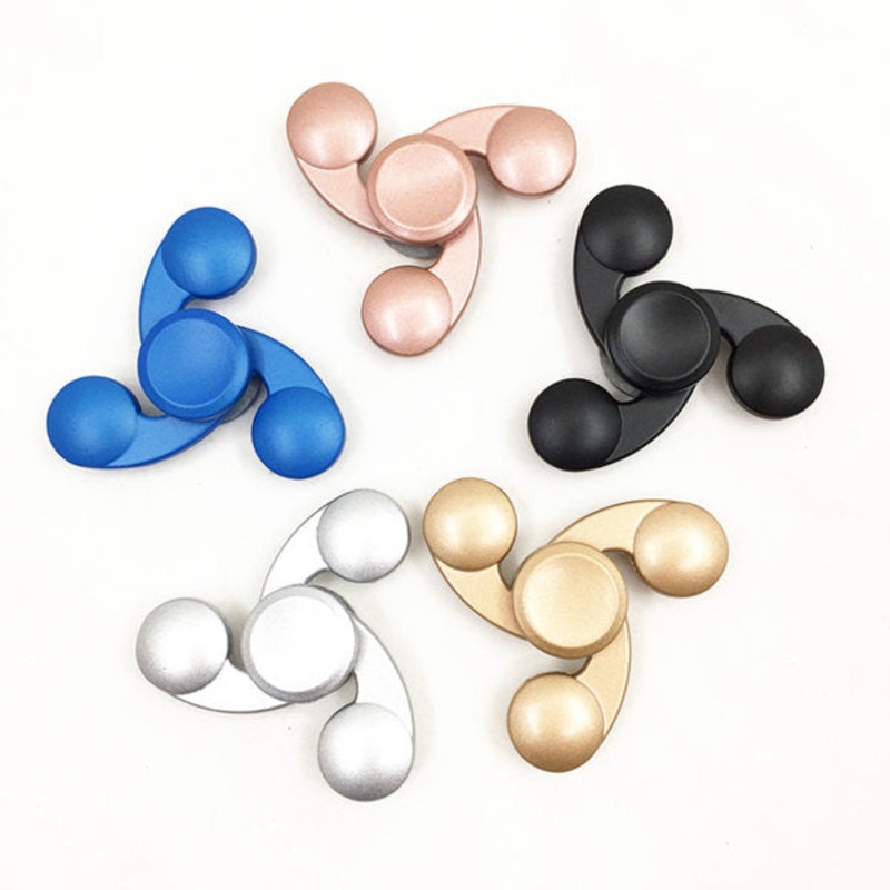 ECUBEE EDC Fidget Spinner Hand Spinner Tri Spinner Finger Focus Reduce Stress Gadget