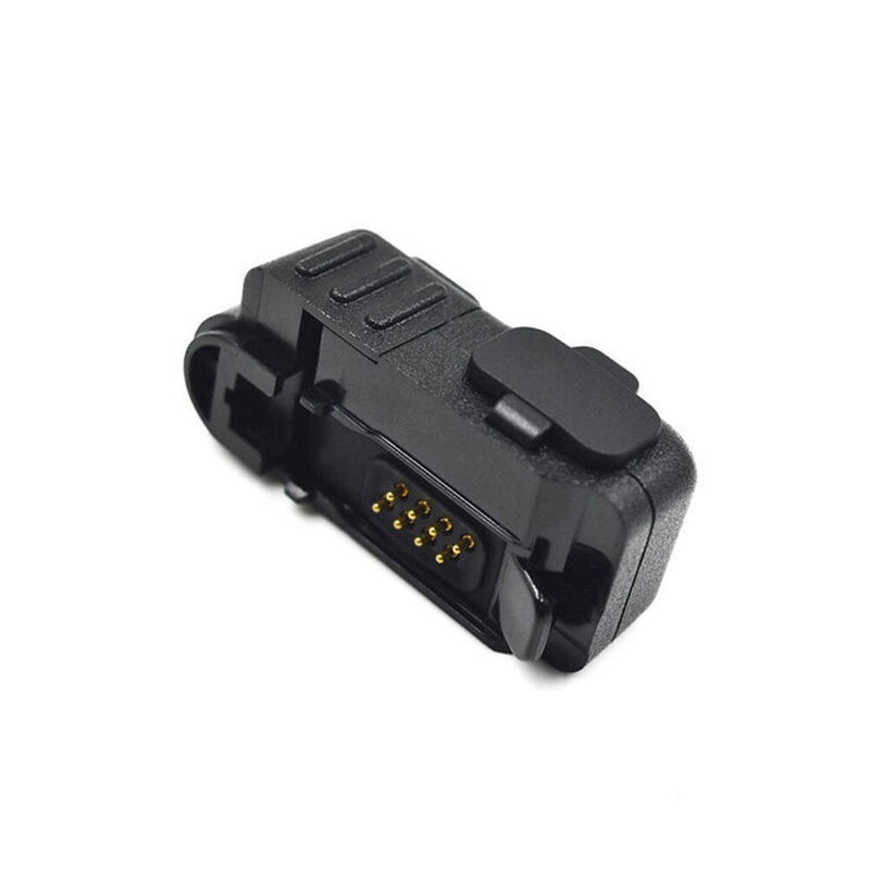 P6600 Headphone Microphone Radio Adapter Converter for Motorola