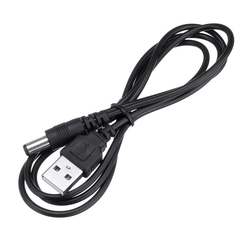 5pcs USB Power Cable Module Converter 2.1×5.5mm Male Connector