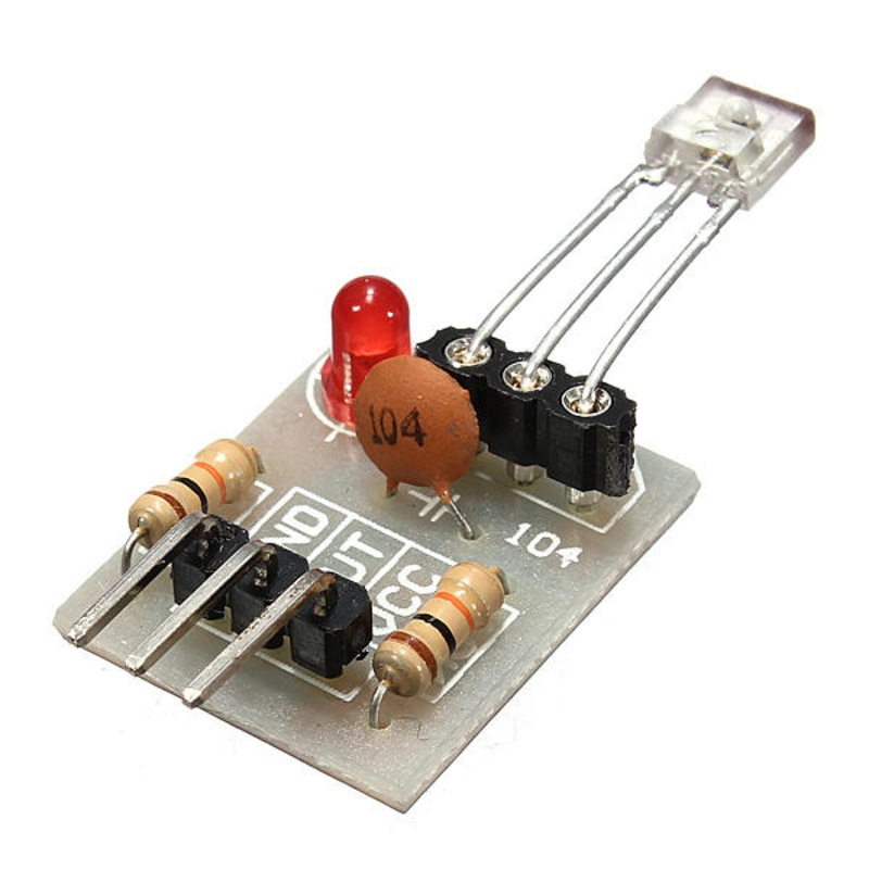 10Pcs Laser Receiver Non-modulator Tube Sensor Module