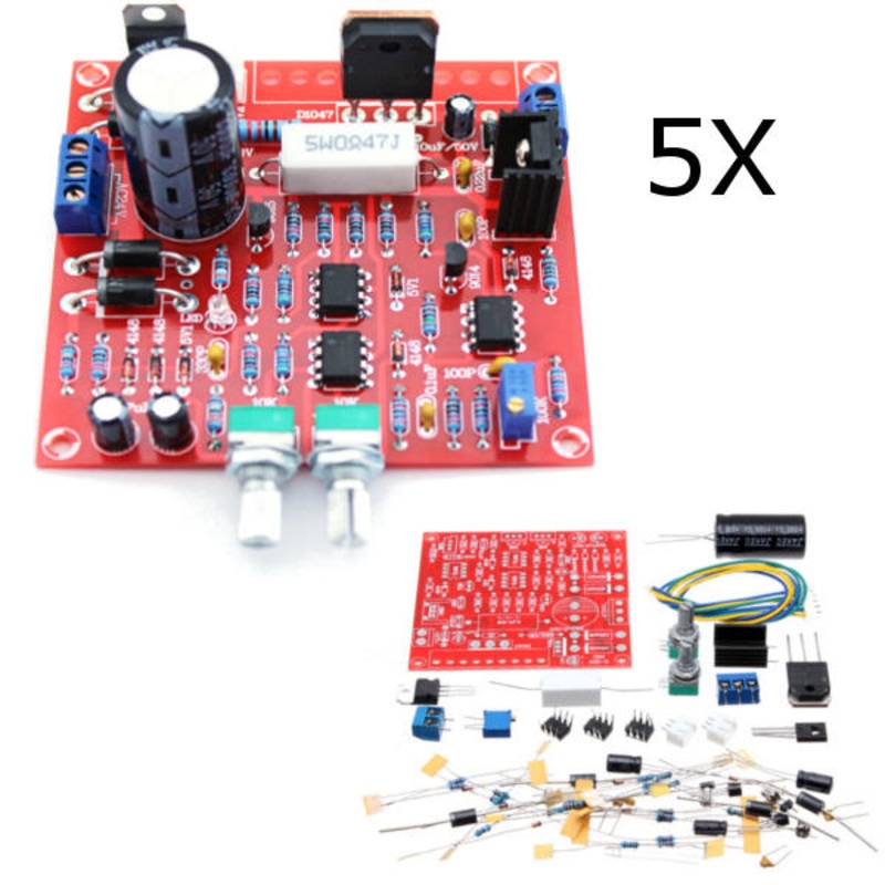 5Pcs Original Hiland 0-30V 2mA – 3A Adjustable DC Regulated Power Supply DIY Kit
