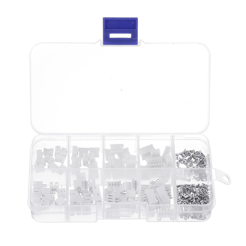 690pcs PH2.0 2p 3p 4p 5 pin 2.0mm Pitch Terminal Kit / Housing / Pin Header JST Connector Wire Connectors Adaptor PH Kits