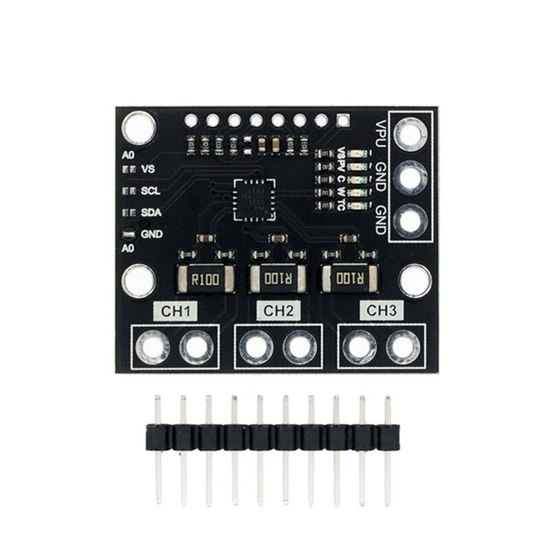 INA3221 Triple-Channel Module High-Side Measurement Shunt and Bus Voltage Monitor with I 2C- and SMBUS-Compatible Interface