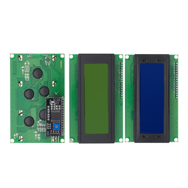LCD2004 LCD Screen Module Blue/Yellow Green Screen IIC/I2C 2004 LCD Module LCD2004 Blue Screen with Back Module