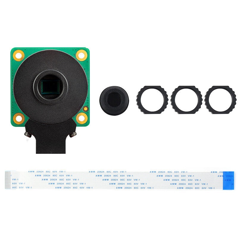 Raspberry Pi HQ Camera M12 12.3 Million Pixel Camera Lens HD IMX477 Camera Module