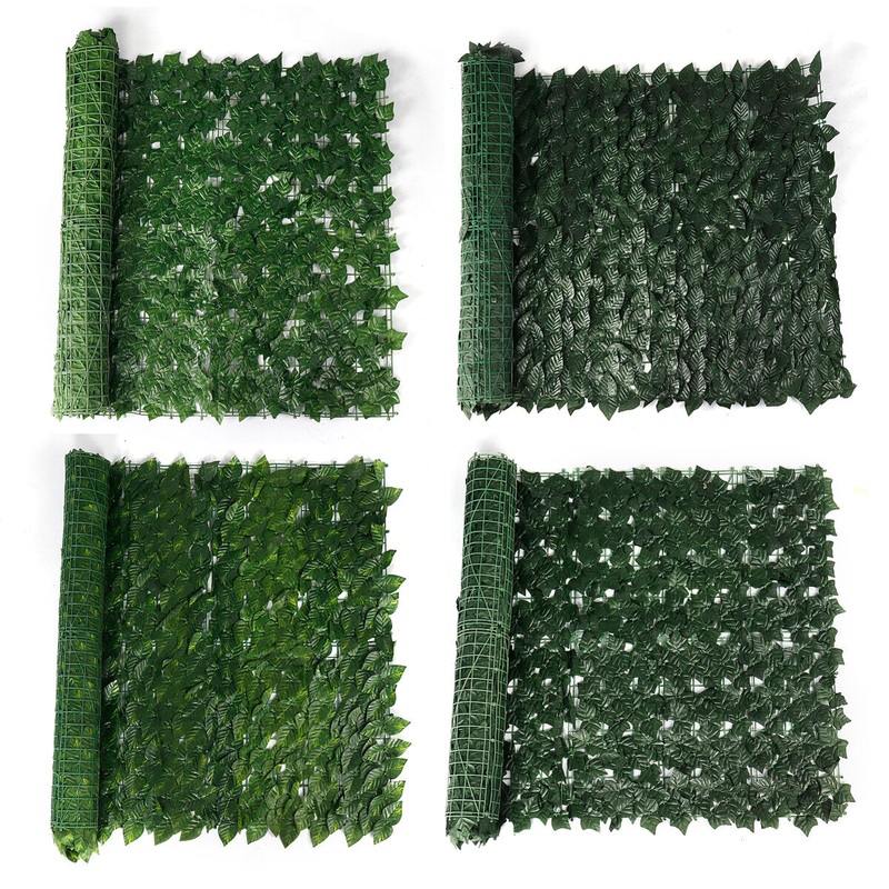 1x4M Artificial Faux Ivy Leaf Privacy Fence Screen Hedge Decor Panels Garden Outdoor