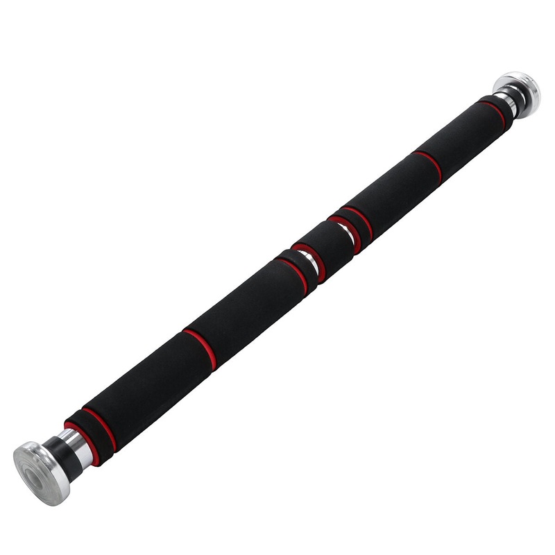 60-100CM Adjustable Door Horizontal Bars Home Workout Gym Chin Up Pull Up Training Bar Sport Fitness Equipments