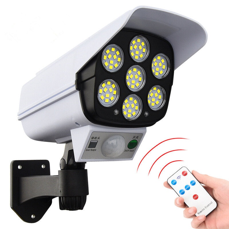 77LED Outdoor Solar Lights Motion Sensor Wireless P65 Waterproof Solar Lamp 3 Modes for Home Garden
