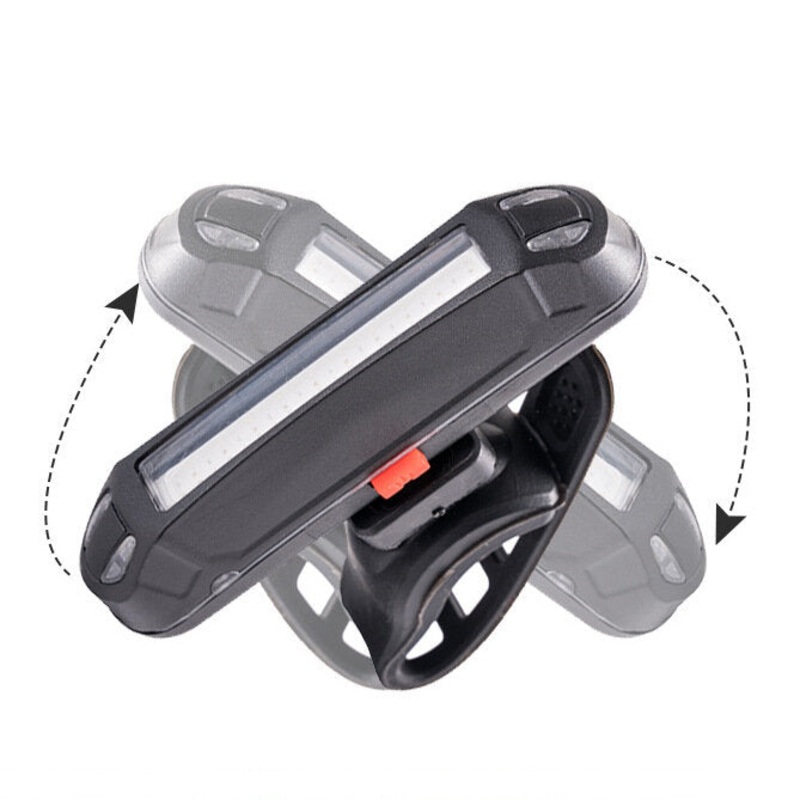 Bike Light Rear Bike Tail Light Safety Light Mountain Bike MTB Bicycle Cycling Waterproof Portable Durable USB Rechargeable Signal Light