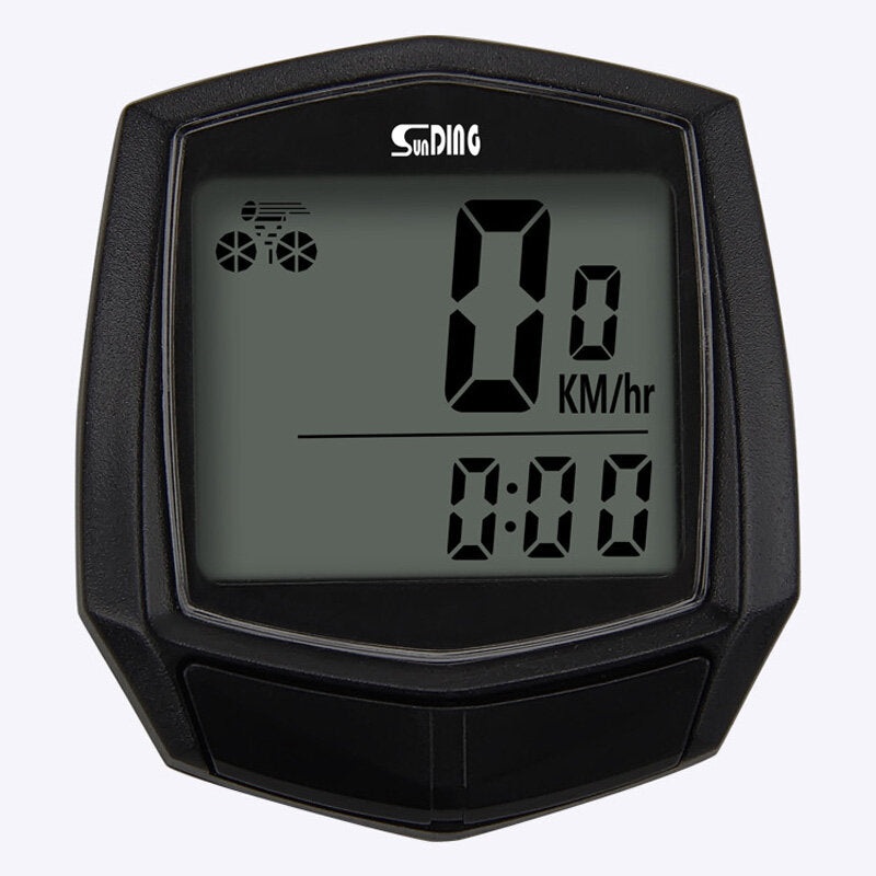 Waterproof LCD Digital Bike Computer Display Bicycle Odometer Speedometer Cycling Wired Stopwatch Riding Accessorie