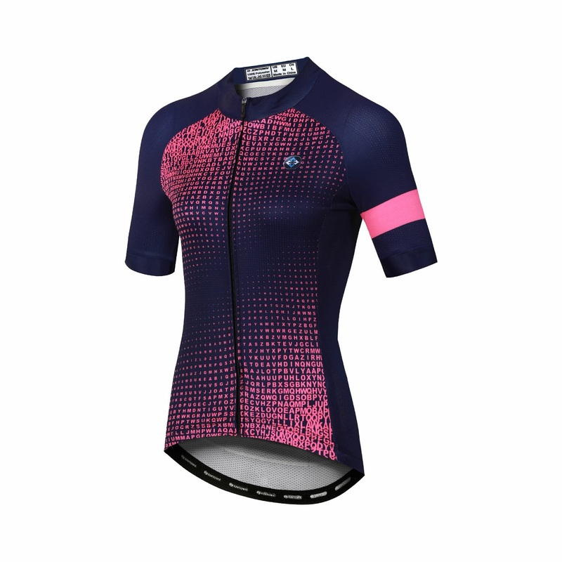 XINTOWN Moisture-wicking Cycling Jersey for Men Women Breathable Synthetic Fabric with Fun Patterns Perfect for Summer Riding