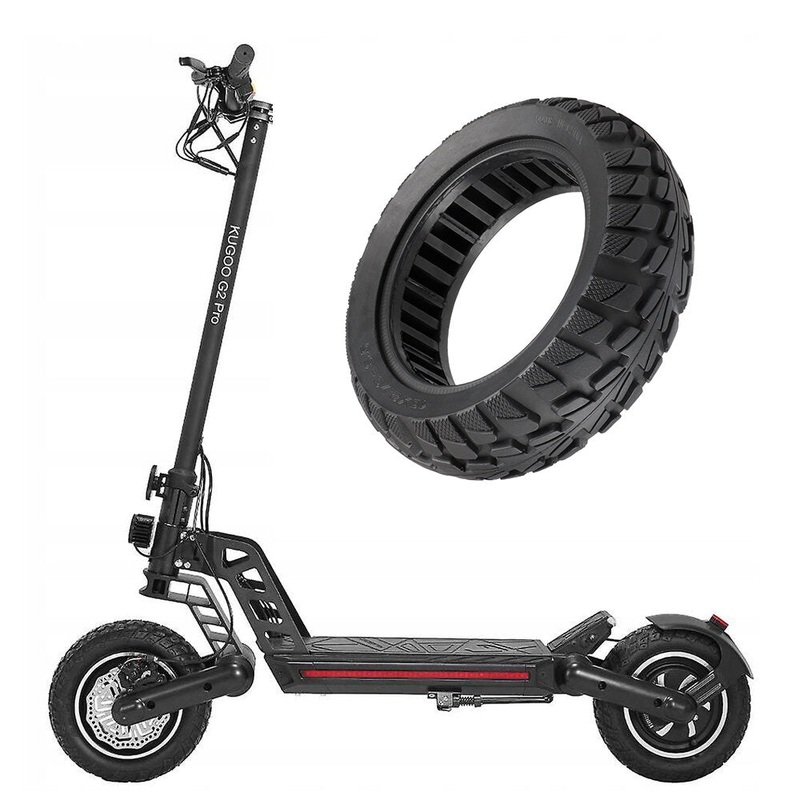10*2.7-6.5 Off-Road Tire Solid Tire For Electric Scooter Sutiable For 10 Inch Electric Scooter Kugoo G-Booster G2 Pro