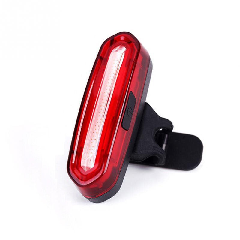 120LM USB Charging Bike Tail Light COB Warning Light Mountain Bike Tail Light