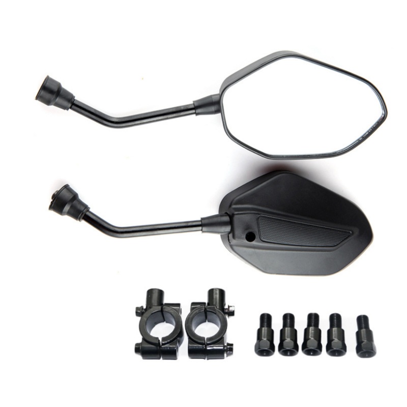 Bicycle Rear View Mirror 360 Rotation Angle Bike Cycling Clear Wide Range Back Sight Rearview Reflector Adjustable Handlebar Left Right Mirror
