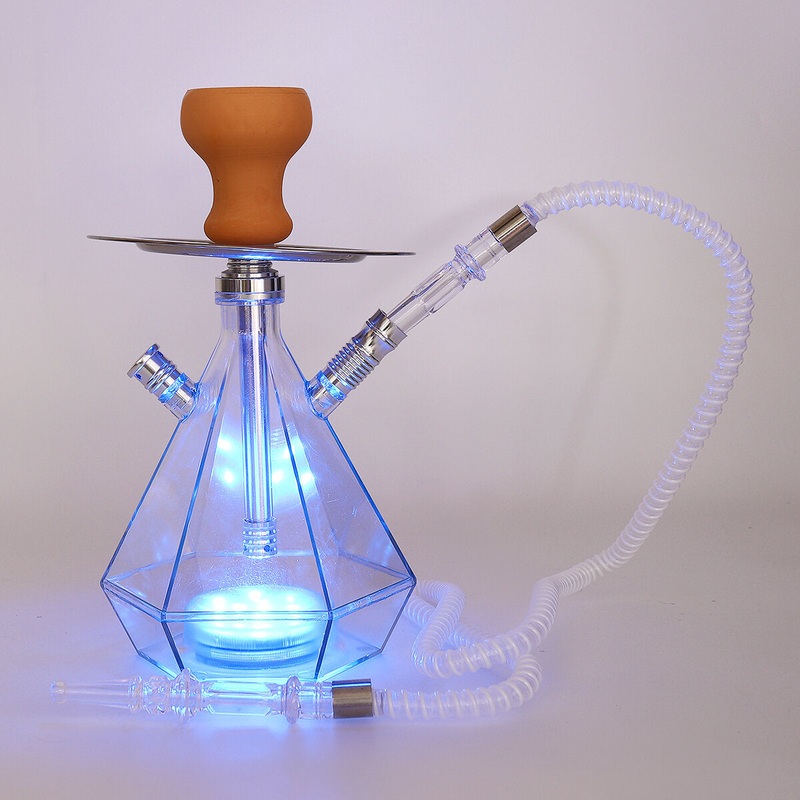 Diamond Pot Hookah Manufacturer Straight Arabian Hookah Single Double Tube