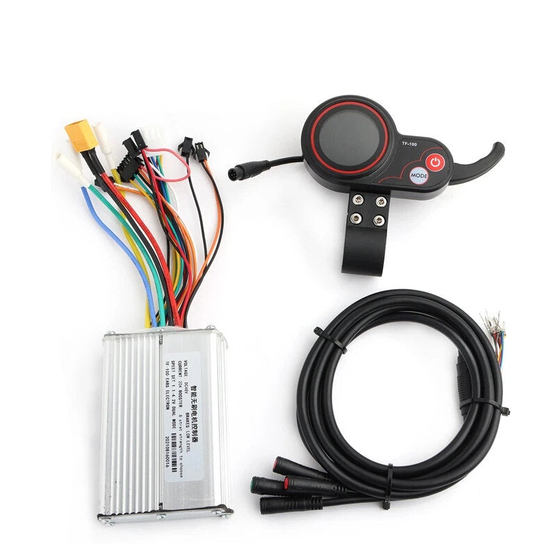 Electric Scooter Brushless Controller 48V 20A With LCD Display And Connecting Lines For Kugoo M4 Electric Scooter And Other Kick Scooter