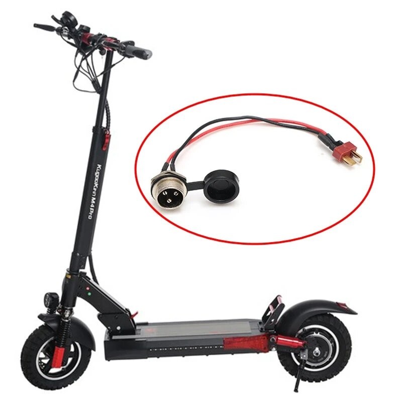 Electric Scooter Charging Port For All Modle Of Kugoo Electric Scooter And Other 48V/52V Electric Scooter