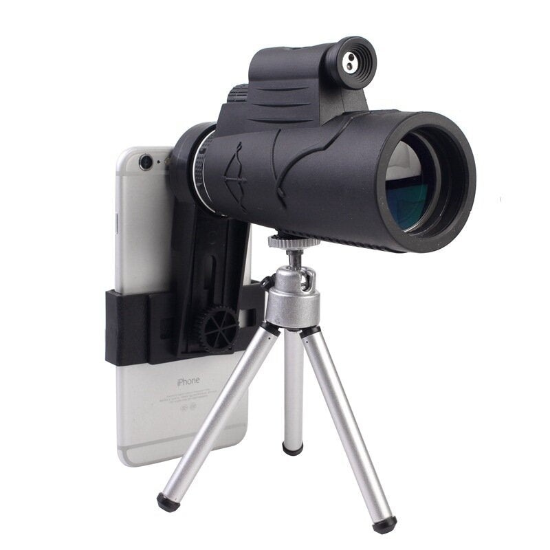 MOGE 50×60 Monocular Telescope With Lamp Lighting Long-range High-power Telescope For Outdoor Hunting CampingTravel