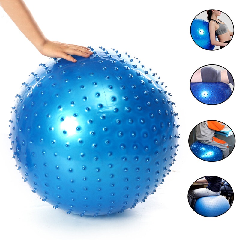 PVC Exercise Ball Anti Burst Professional Massage Inflatable Balance Control Pilates Yoga Ball with Pump