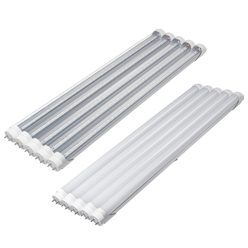 5PCS AC85-265V 50cm T8 G13 8W SMD2835 Fluorescent Bulbs 36 LED Tube Light for Indoor Home