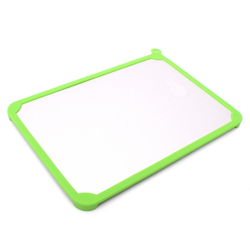 Kitchen Green Defrosting Tray Thaw Frozen Food Plate Quick Time Safe Defrost Anti-bacteria