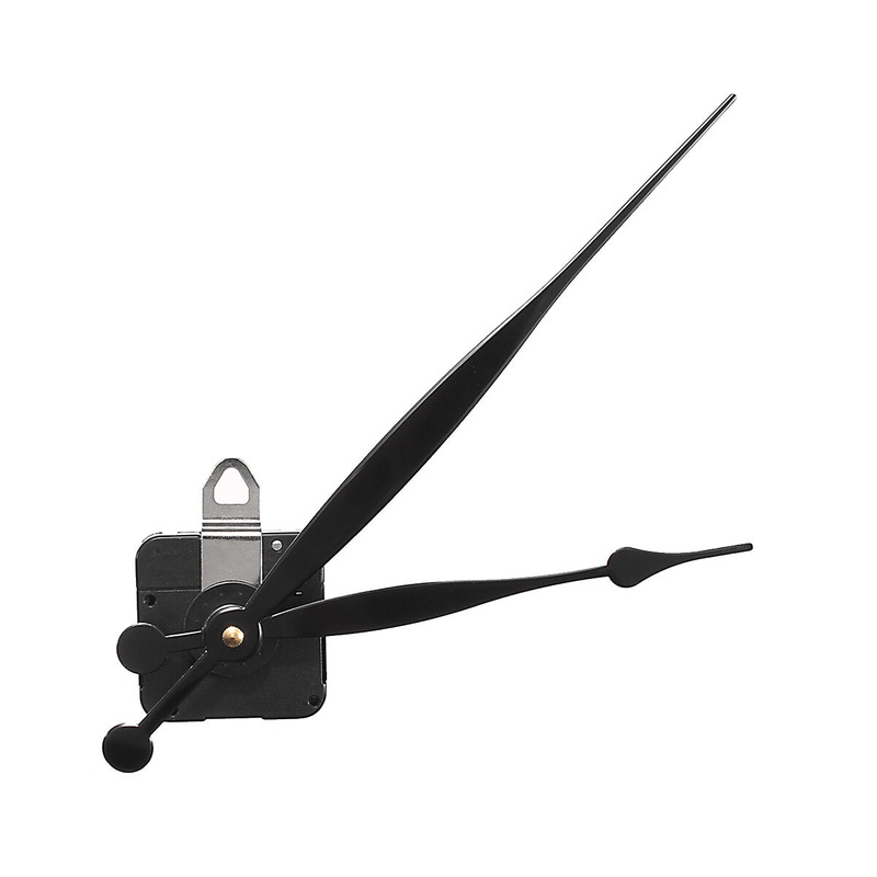 DIY Long Hand Quartz Clock Movement Mechanism Motor High Torque Hour Minute Hands Wall Clock Concise Design