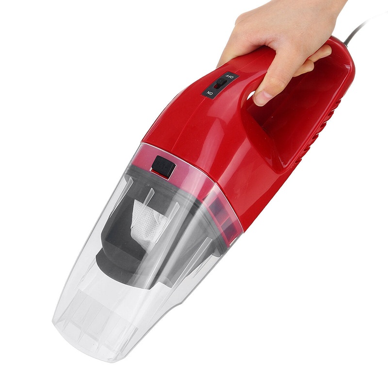 12V 120W Wet Dry Vacuum Cleaner Car Auto Handheld Mini Portable With 4M Cable