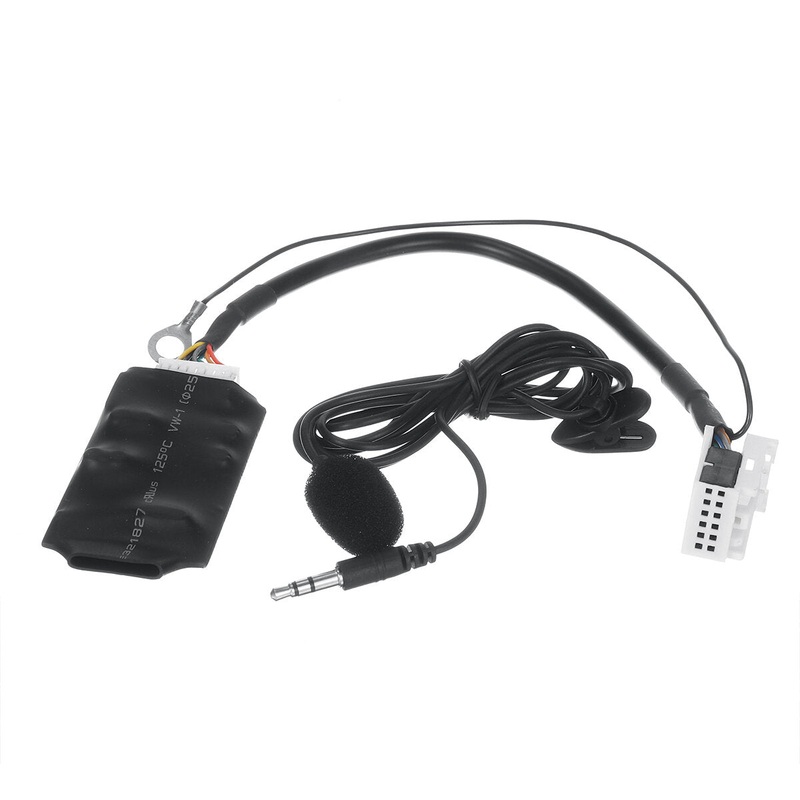12V Car bluetooth AUX Adapter Mic Handsfree+ Music Disc Box For Volkswagen Caddy
