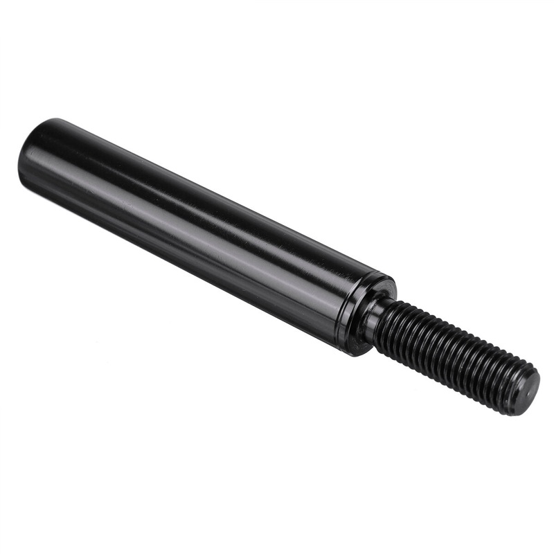 3 inch Aluminum Black Shift Knob Extender Gear Stick Extension M10X1.5 M12X1.25