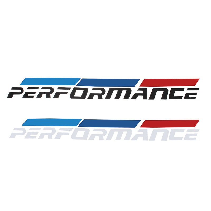 50×5.3cm Performance Rear Fender Car Stickers Decal Personality Exterior Accessories For BMW E46 E39 E90 F30 F34 F10 X5 X6