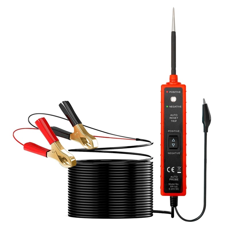 6-24V Probe Car Circuit Tester Car Tester Electrical System Diagnostic Cable Table