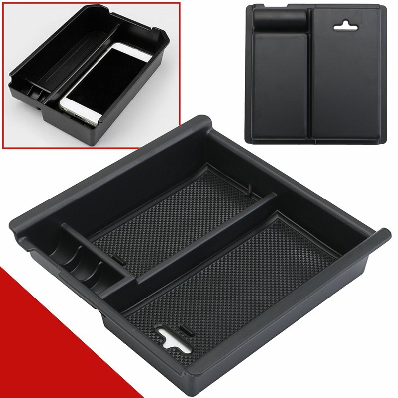 Car Center Console Armrest Box Glove Secondary Storage Tray For Toyota Tacoma