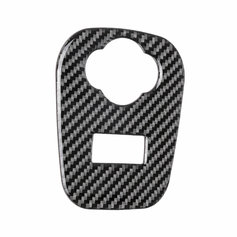 Carbon Fiber Lighter USB AUX Panel Cover Trim For Mini Cooper F55