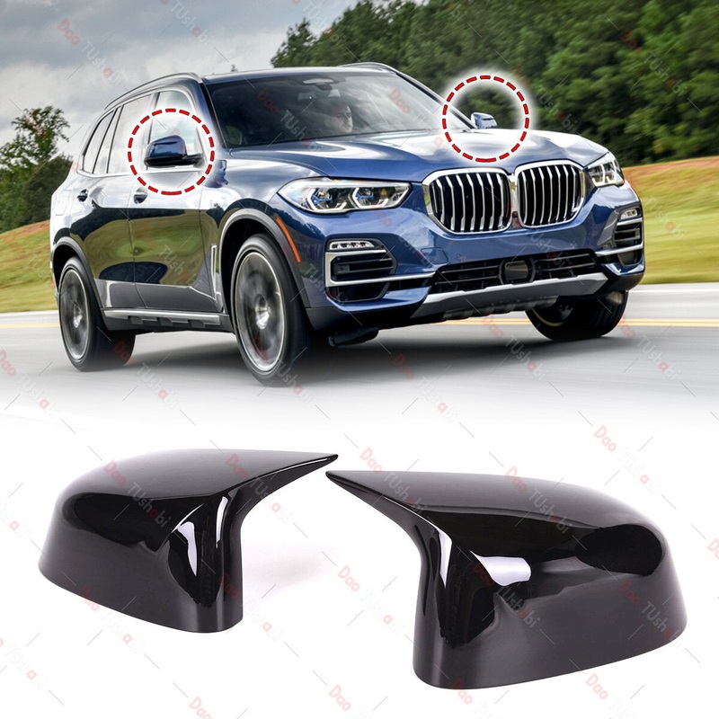 M Style For BMW X3 G01 X4 G02 X5 G05 2018+ Plastic Gloss Rear Side Mirro