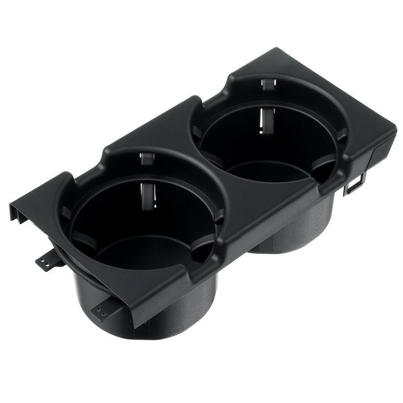 New Double Hole Car Styling Front Center Console Storage Cup Holder For BMW E46 Series 1999-2006