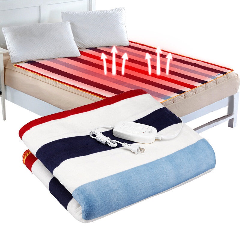 150 x180cm 220V Double Personal Control Electric Heated Blankets Heating Mat Pad
