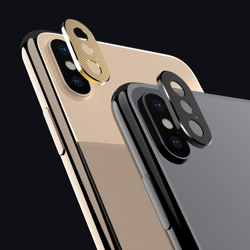2 Packs TOTU Aluminum Alloy Rear Camera Lens Protector For iPhone XR/XS/XS Max