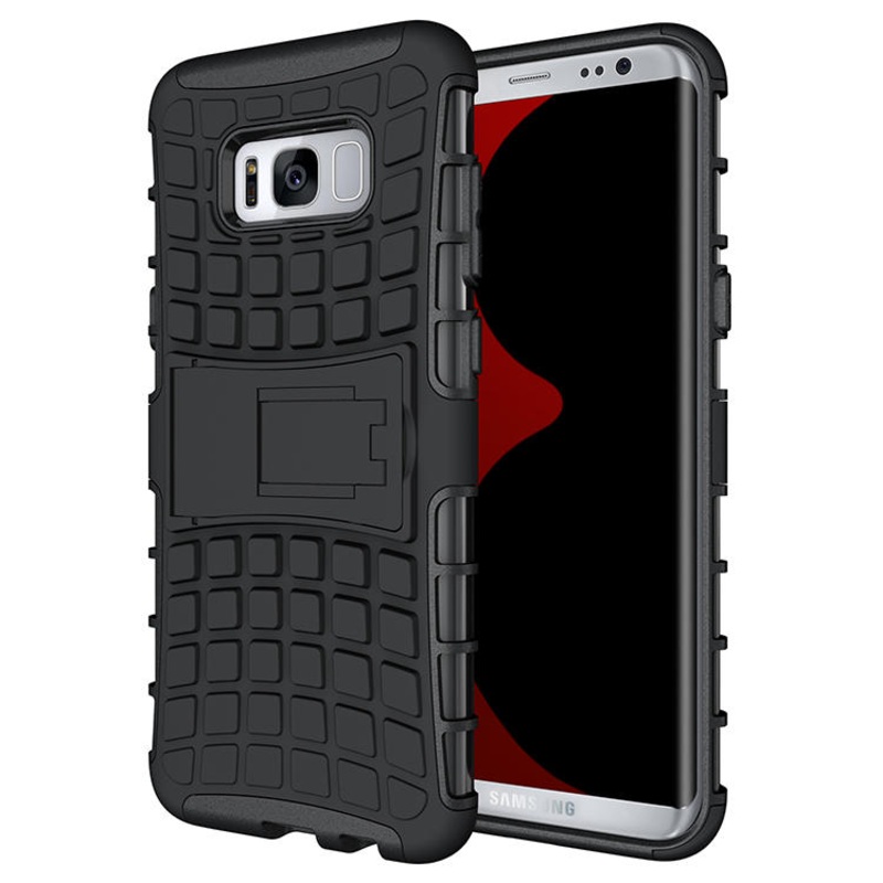 Bakeey 2 in 1 Armor Kickstand TPU PC Case for Samsung Galaxy S8 Plus