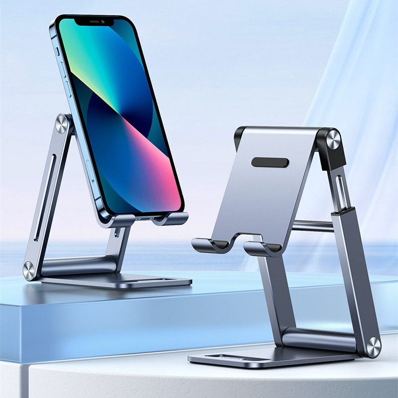 UGREEN LP263 Height Adjustable Metal Desk Phone Stand Aluminum Alloy for iPhone 14 13 12 Xiaomi for Samsung Huawei