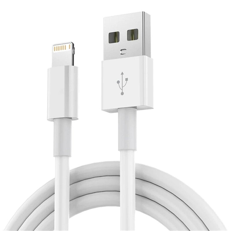 2.4A USB-A for Lightning Cable Fast Charging Data Transmission Copper Core Line 1M/2M Long for iPhone12 13 14 14 Pro 14 Pro Max