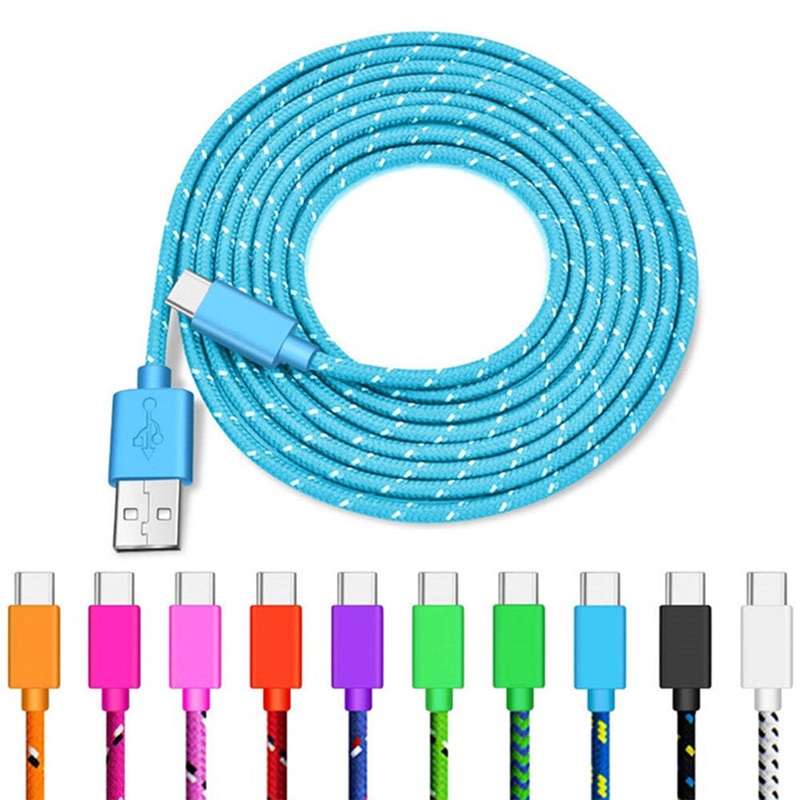 3A USB-A to Type-C Cable Fast Charging Data Transmission Copper Core Line 1M/2M Long for Samaung Galaxy S10 for Huawei Mate50 for Xiaomi Mi13 for MateBook for Oneplus
